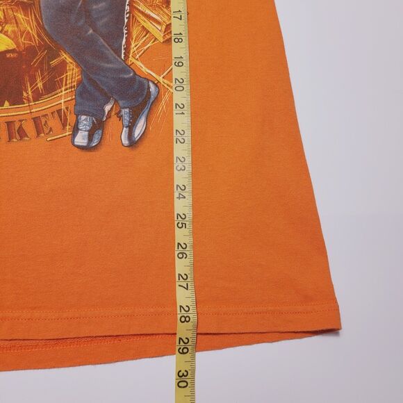 Vintage Tony Stewart 2003 Mens Size Large T-Shirt NASCAR Home Depot Double Sided - Picture 7 of 7